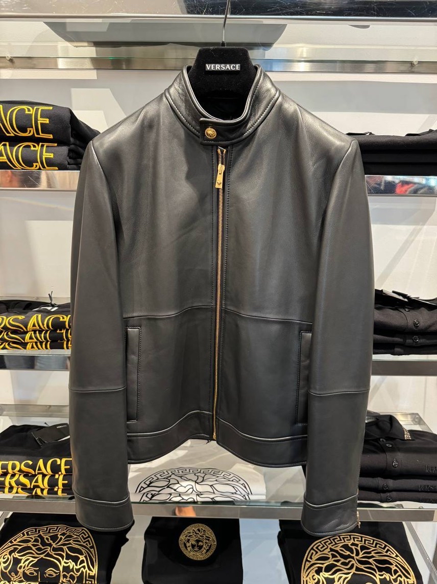 VERSACE Jackets front view - Men's luxury Clothes