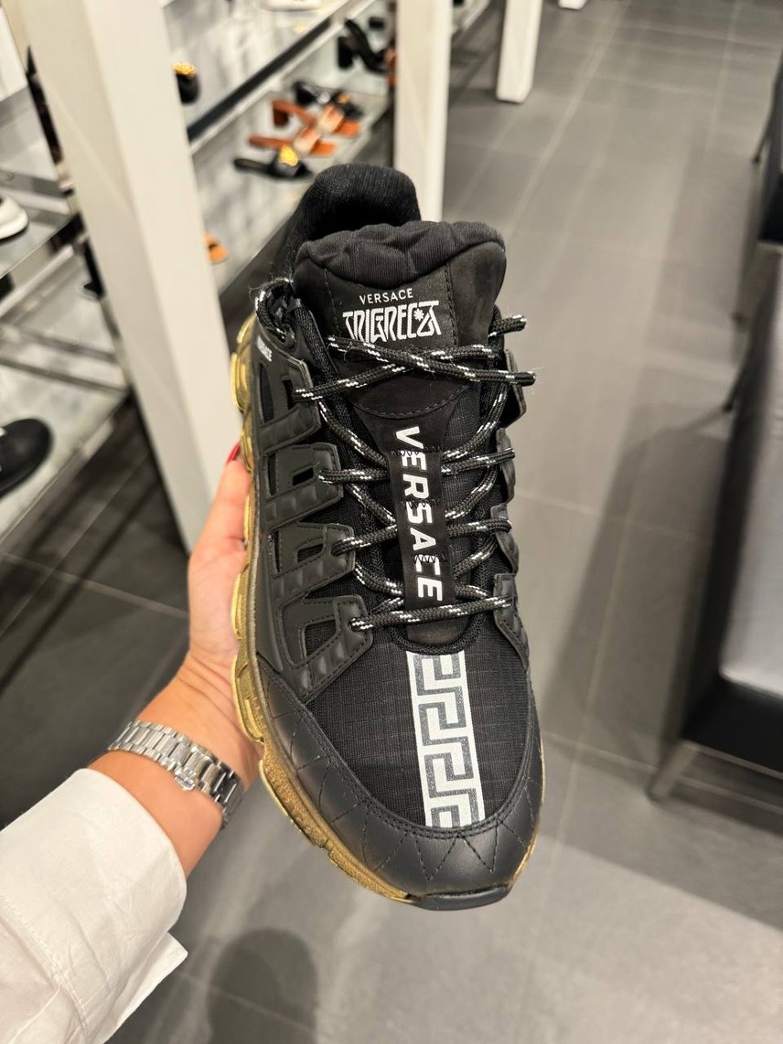 VERSACE Sneakers side view - Men's luxury Shoes