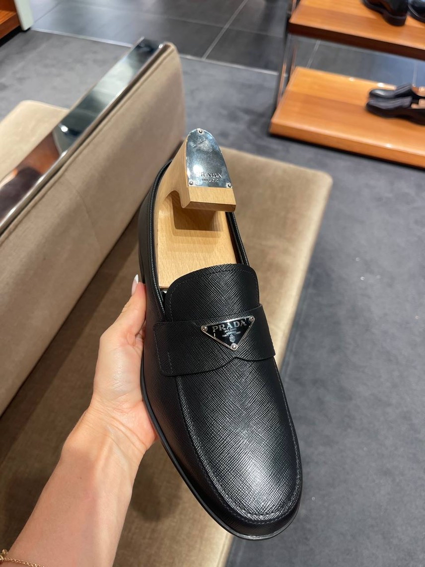 PRADA Loafers side view - Men's luxury Shoes