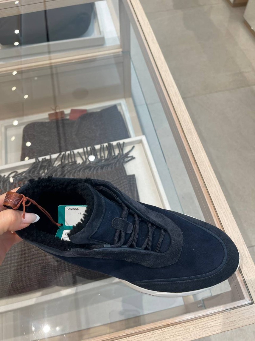 LORO PIANA Sneakers side view - Men's luxury Shoes