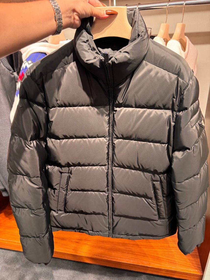 PRADA Down jacket front view - Men's luxury Clothes