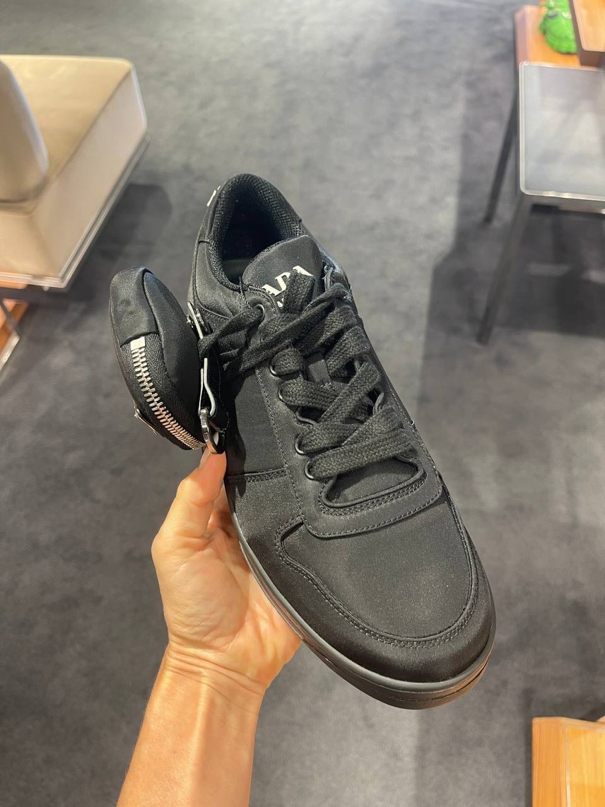PRADA Sneakers side view - Men's luxury Shoes