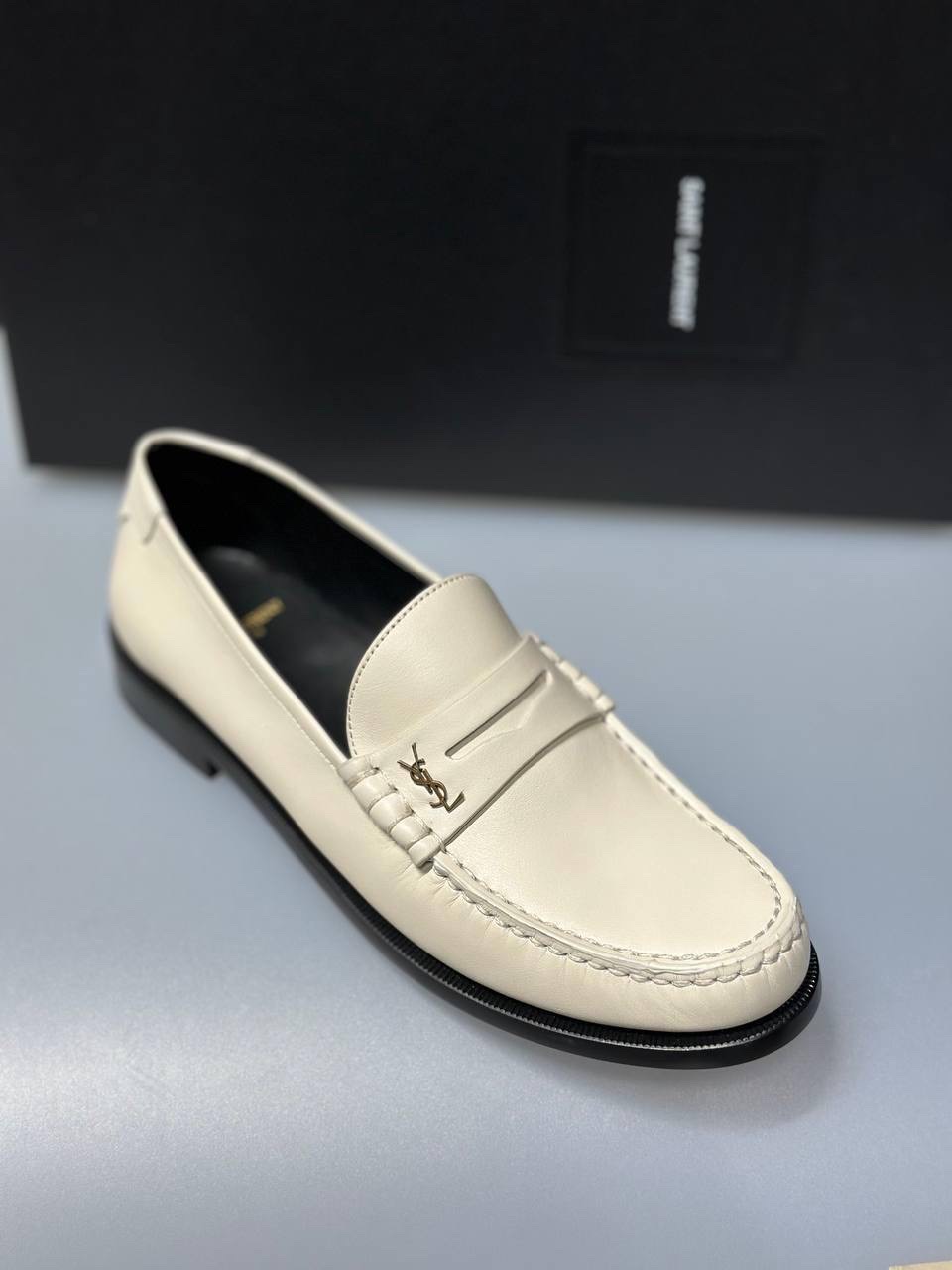 YVES SAINT LAURENT Moccasins front view - Women's luxury Shoes
