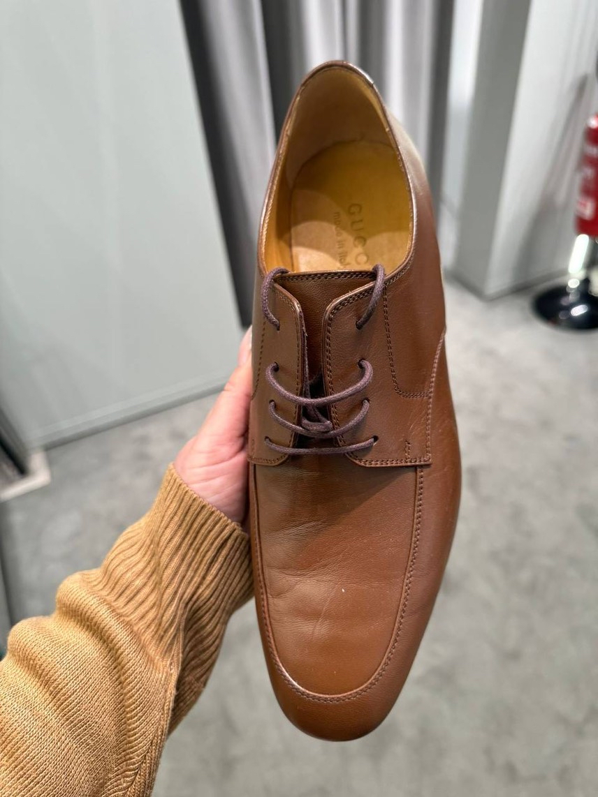 GUCCI Lace-up shoes side view - Men's luxury Shoes
