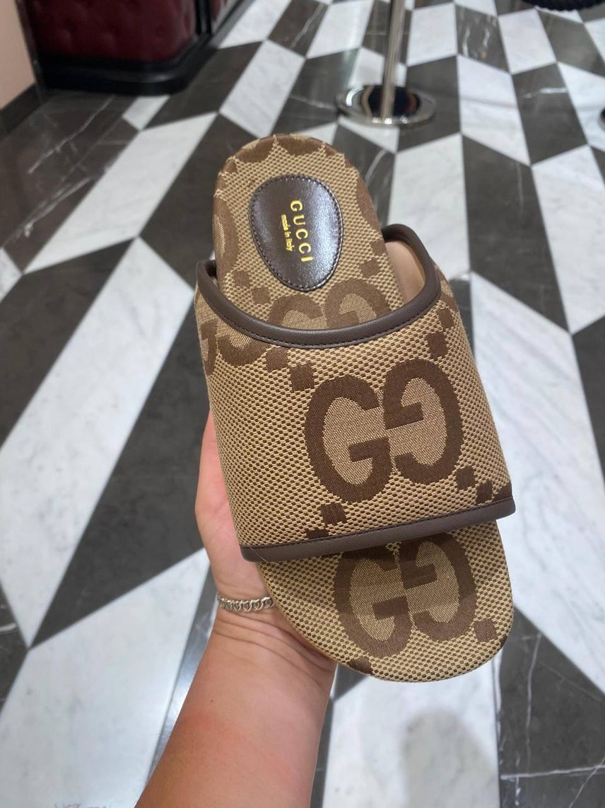 GUCCI Sandals side view - Women's luxury Shoes