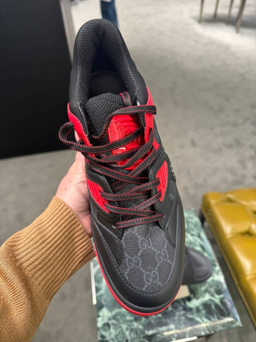 GUCCI Sneakers side view - Men's luxury Shoes