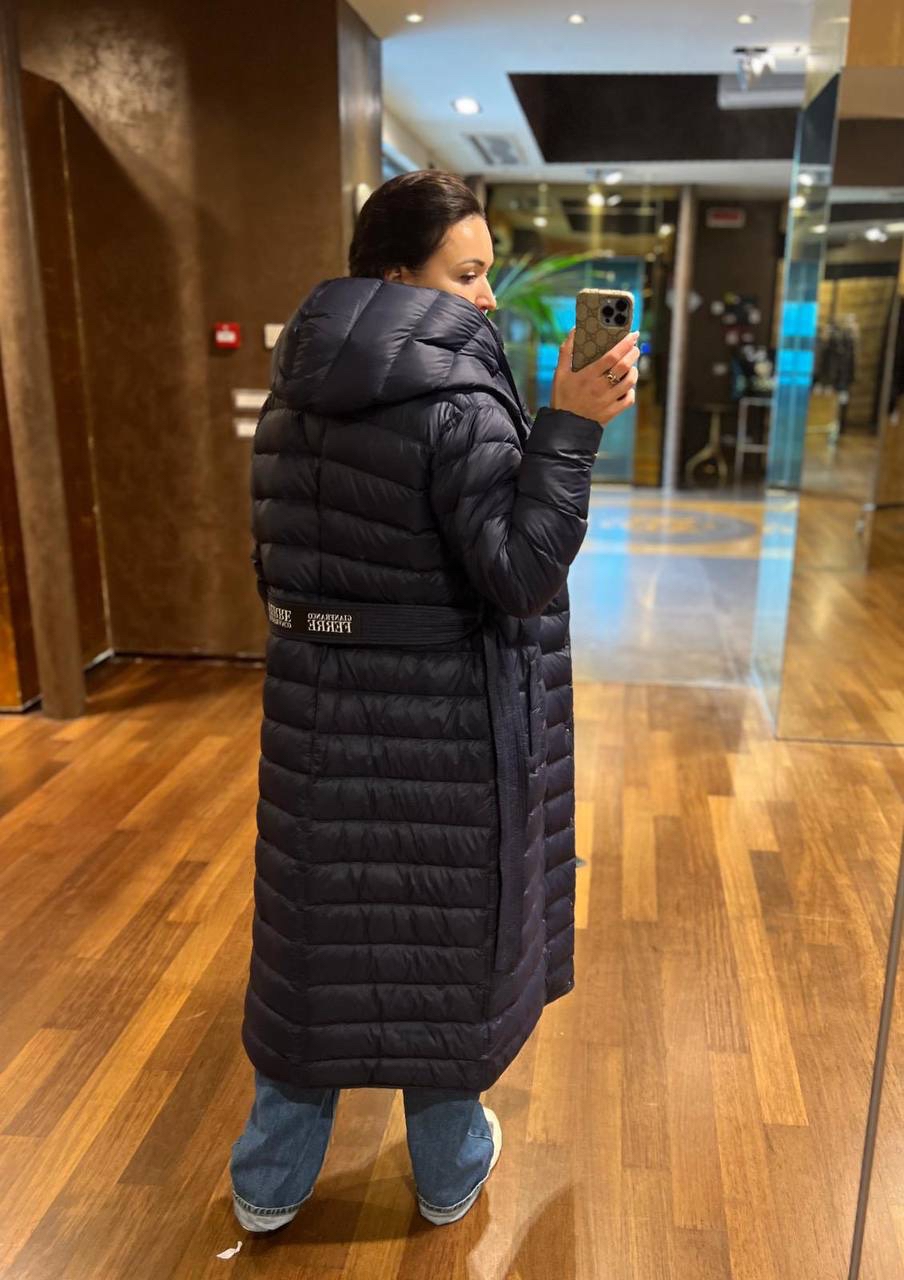 GIANFRANCO FERRE Down jacket side view - Women's luxury Clothes