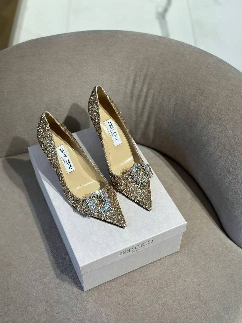 JIMMY CHOO Pumps side view - Women's luxury Shoes