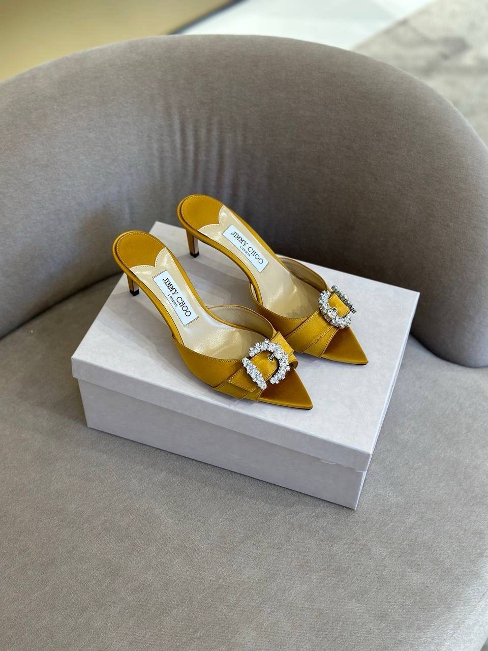 JIMMY CHOO Sandals side view - Women's luxury Shoes