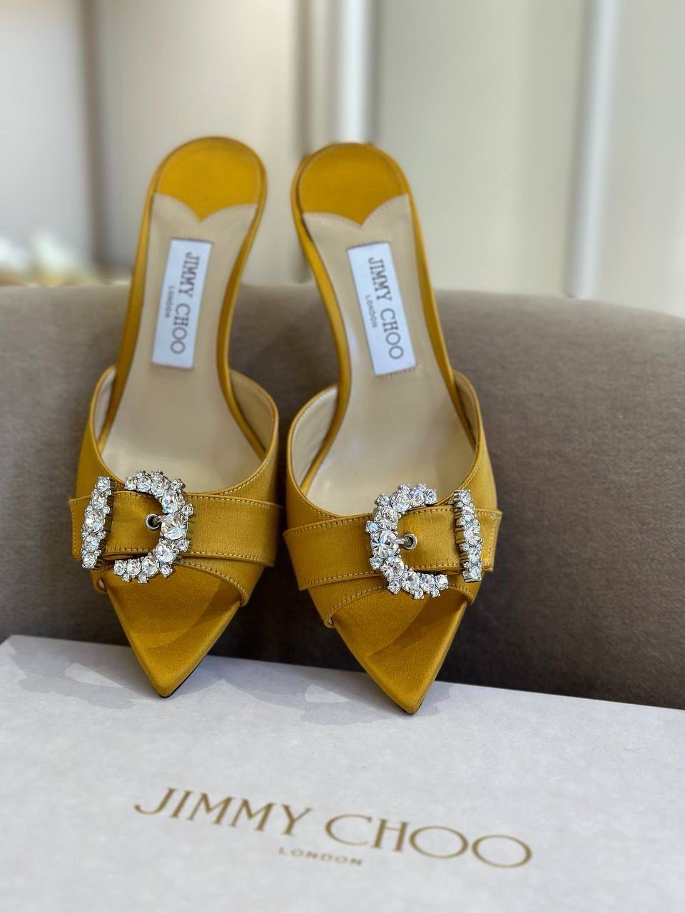JIMMY CHOO Sandals side view - Women's luxury Shoes