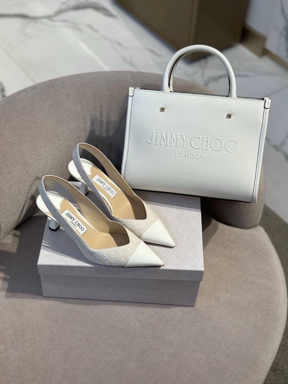 JIMMY CHOO Sandals side view - Women's luxury Shoes