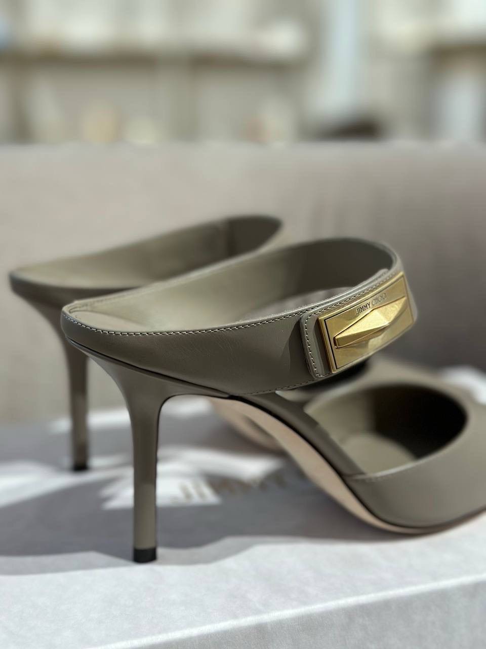 JIMMY CHOO Sandals side view - Women's luxury Shoes