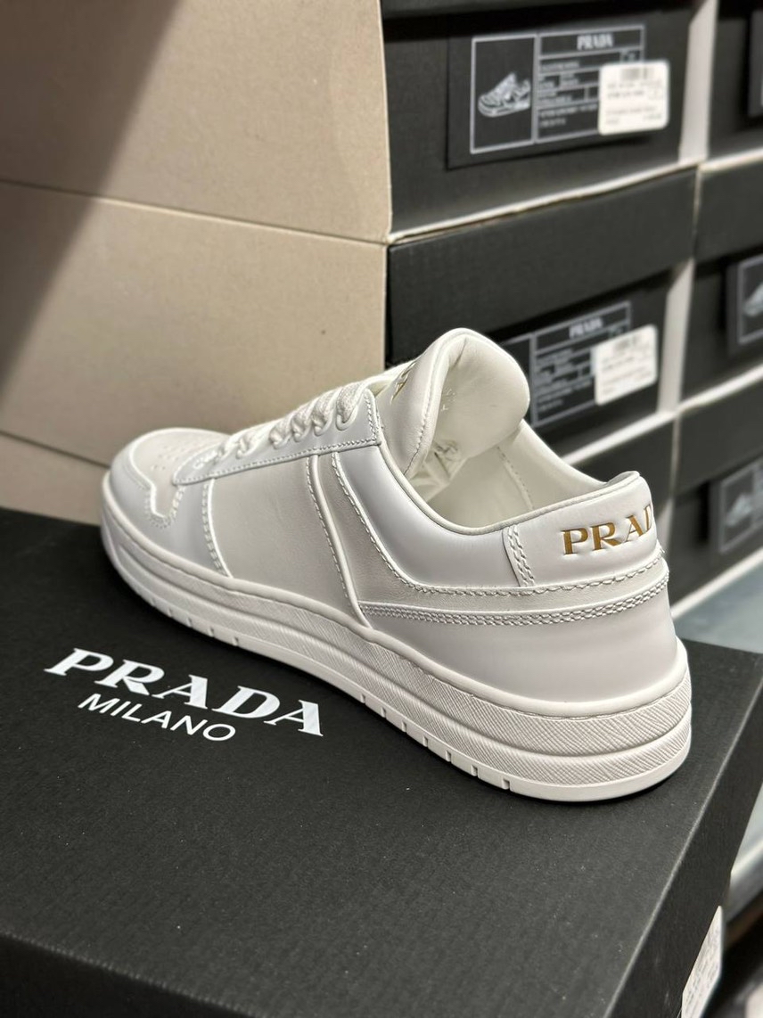 PRADA Sneakers side view - Women's luxury Shoes