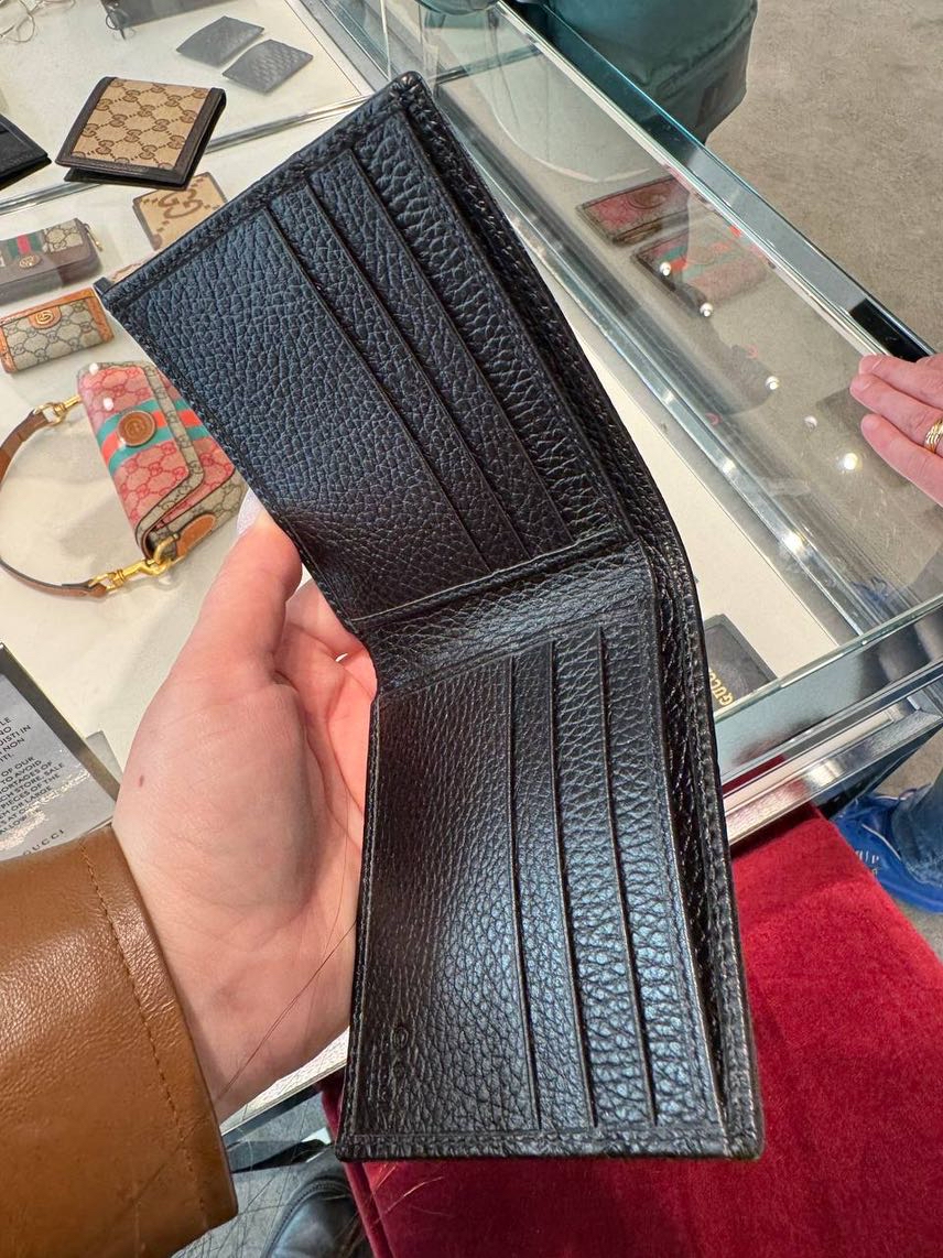 GUCCI Wallets and small leather goods side view - Men's luxury Accessories