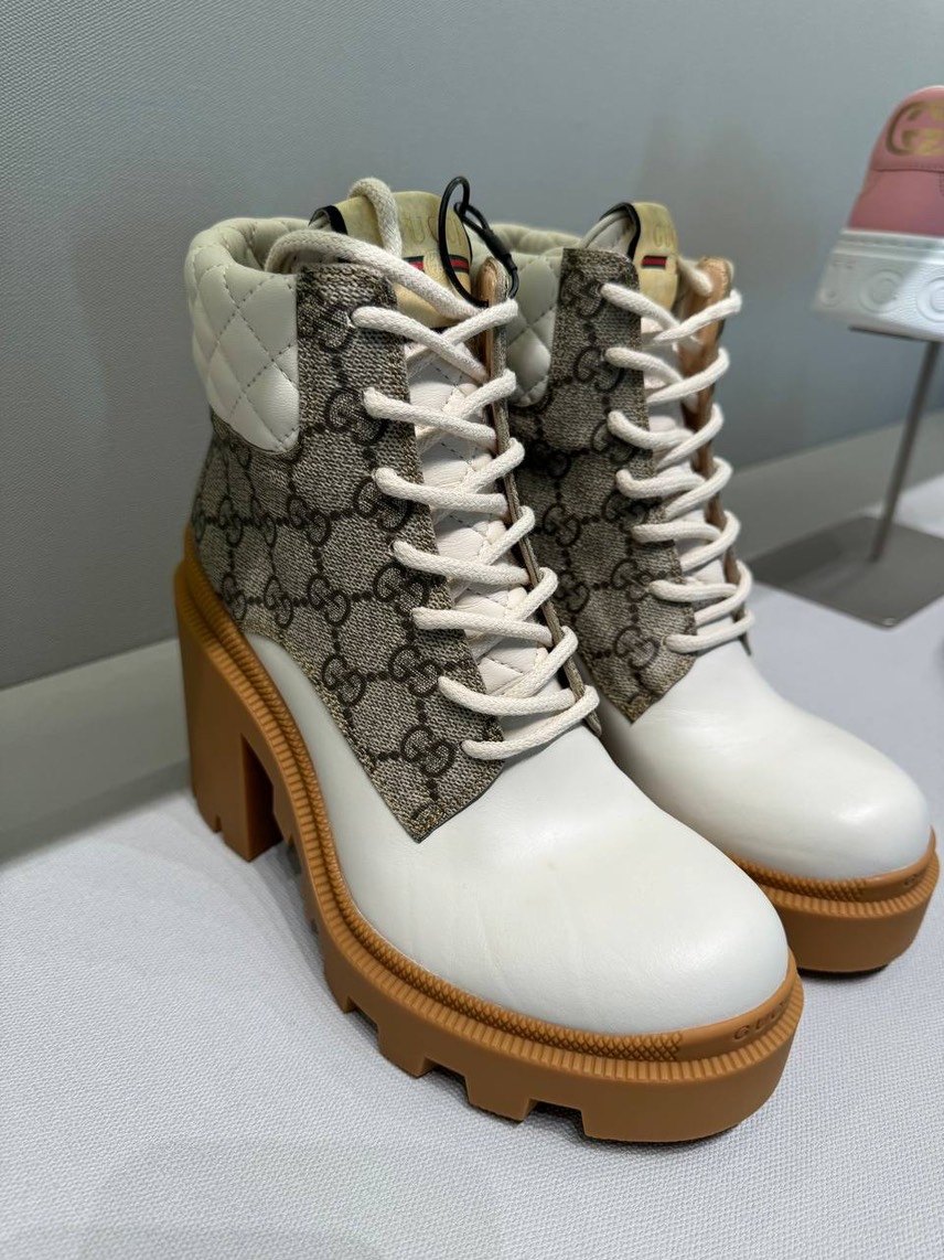 GUCCI Boots side view - Women's luxury Shoes