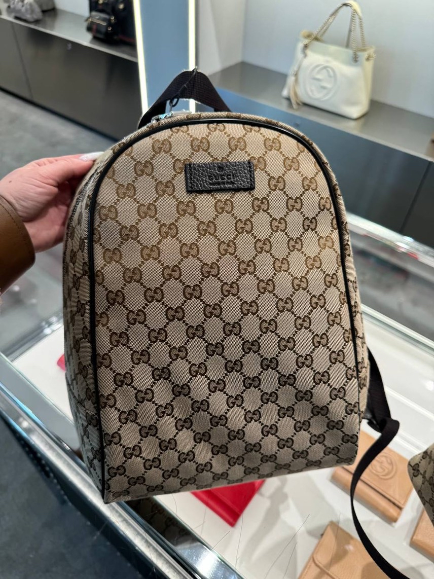 GUCCI Backpack front view - unisex luxury Bags