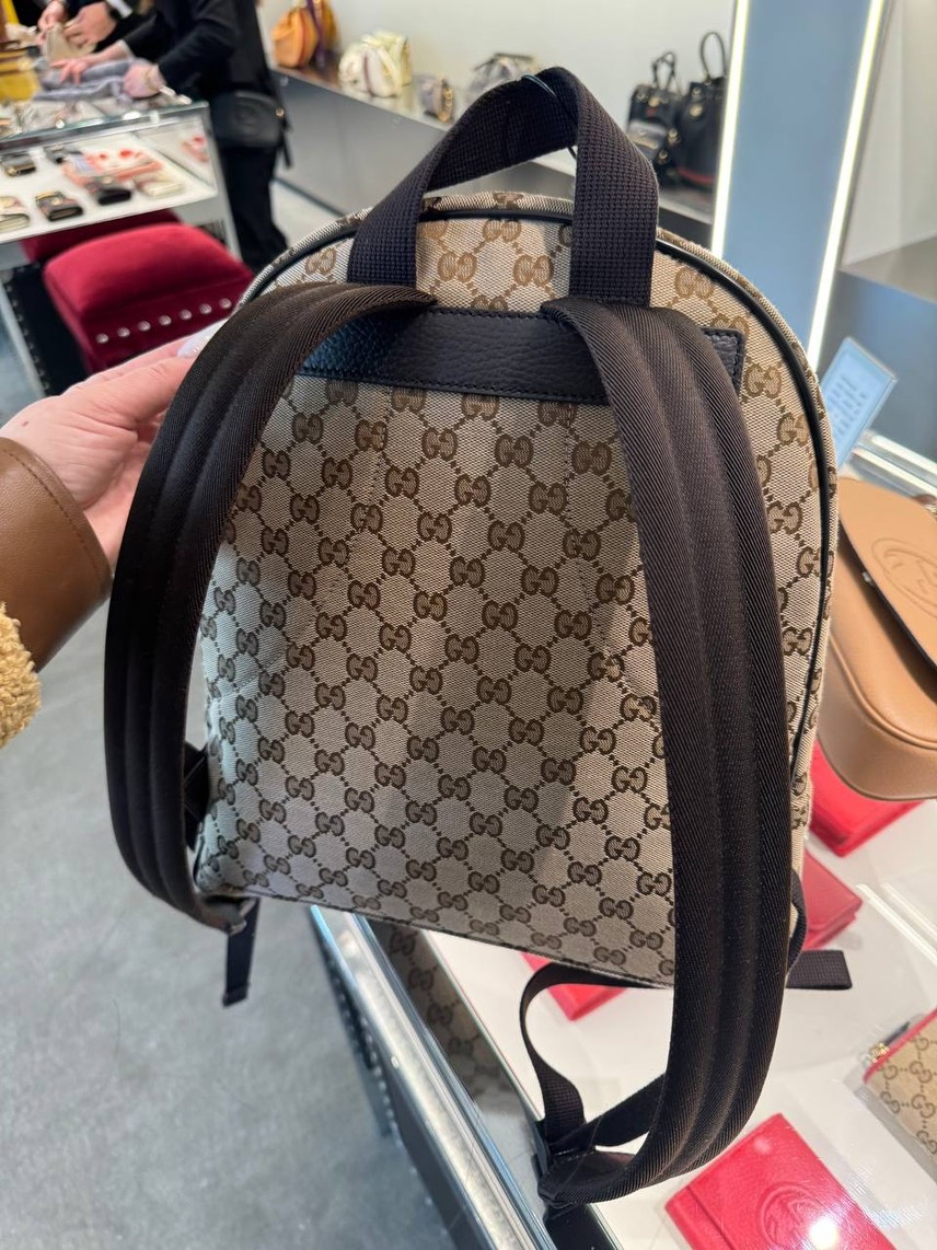 GUCCI Backpack side view - unisex luxury Bags