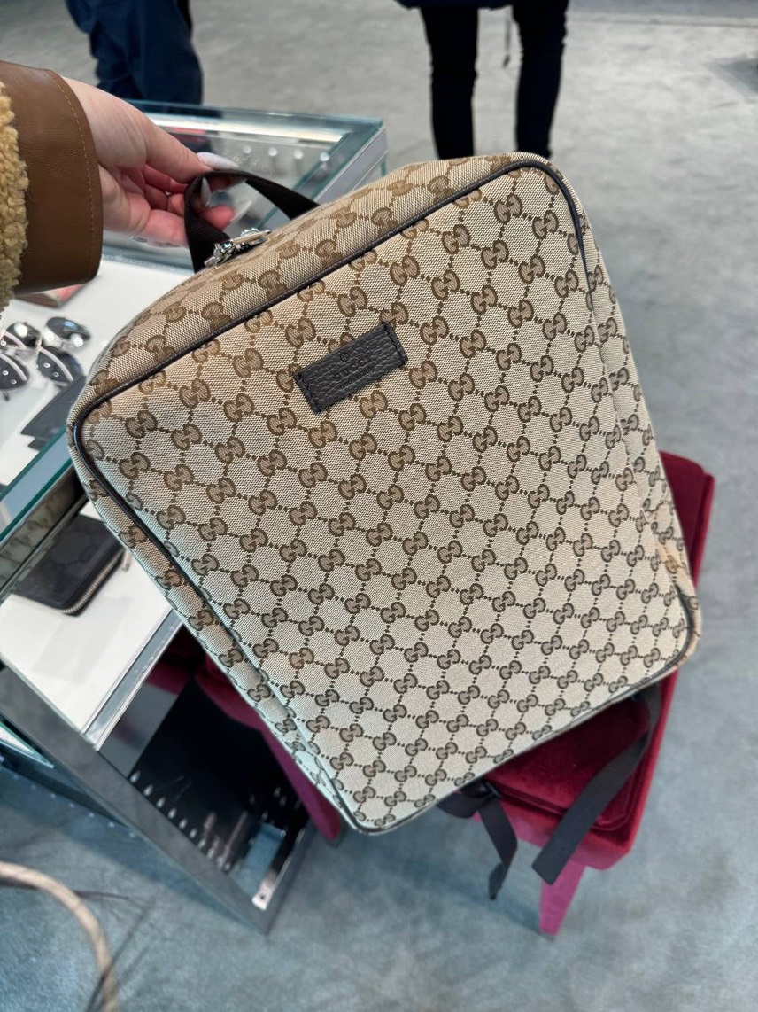 GUCCI Backpack front view - Men's luxury Bags