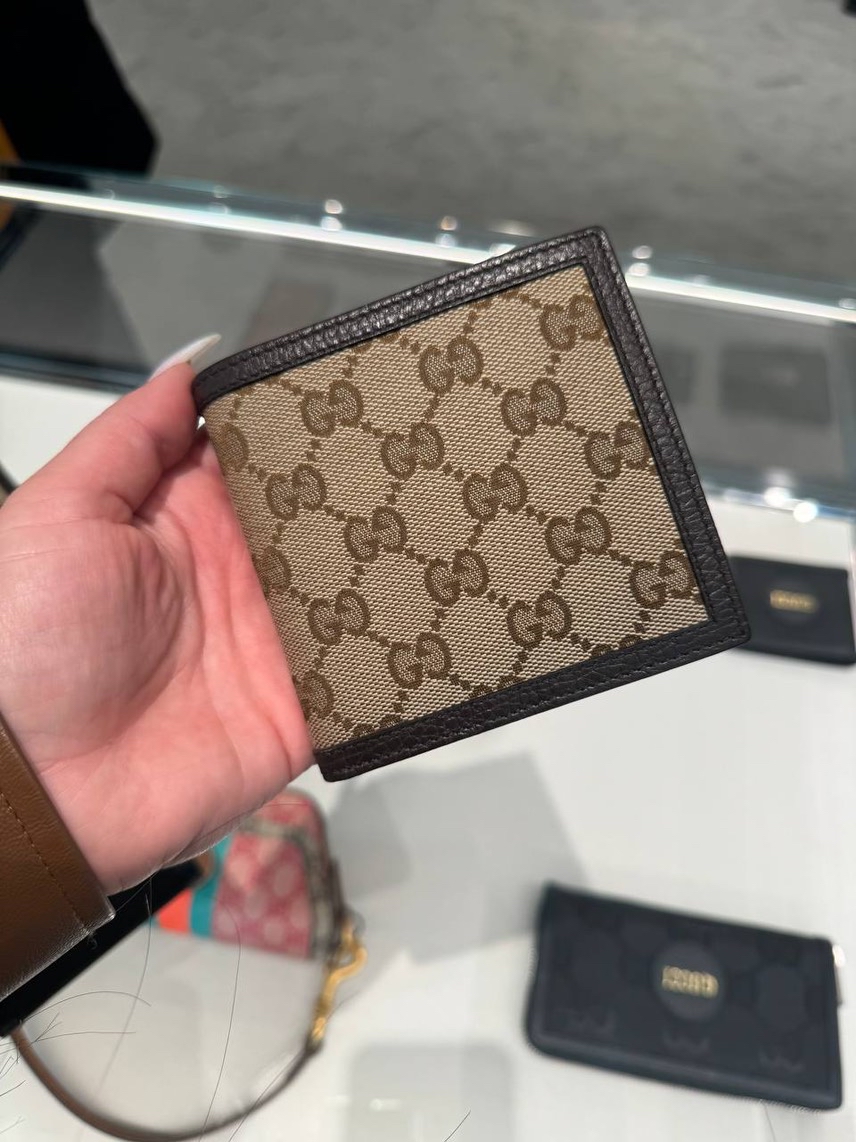 GUCCI Wallets and small leather goods front view - Men's luxury Accessories