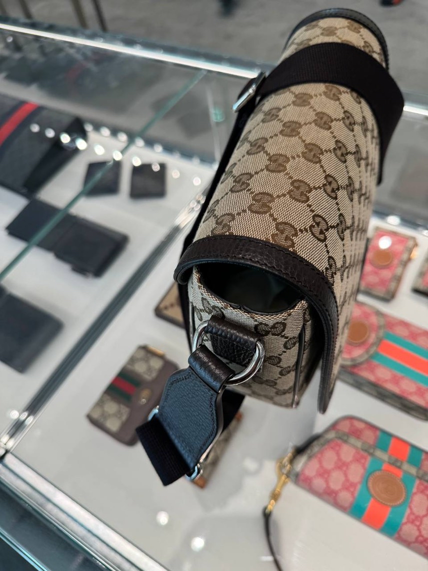 GUCCI Laptop bags and briefcases side view - Men's luxury Bags