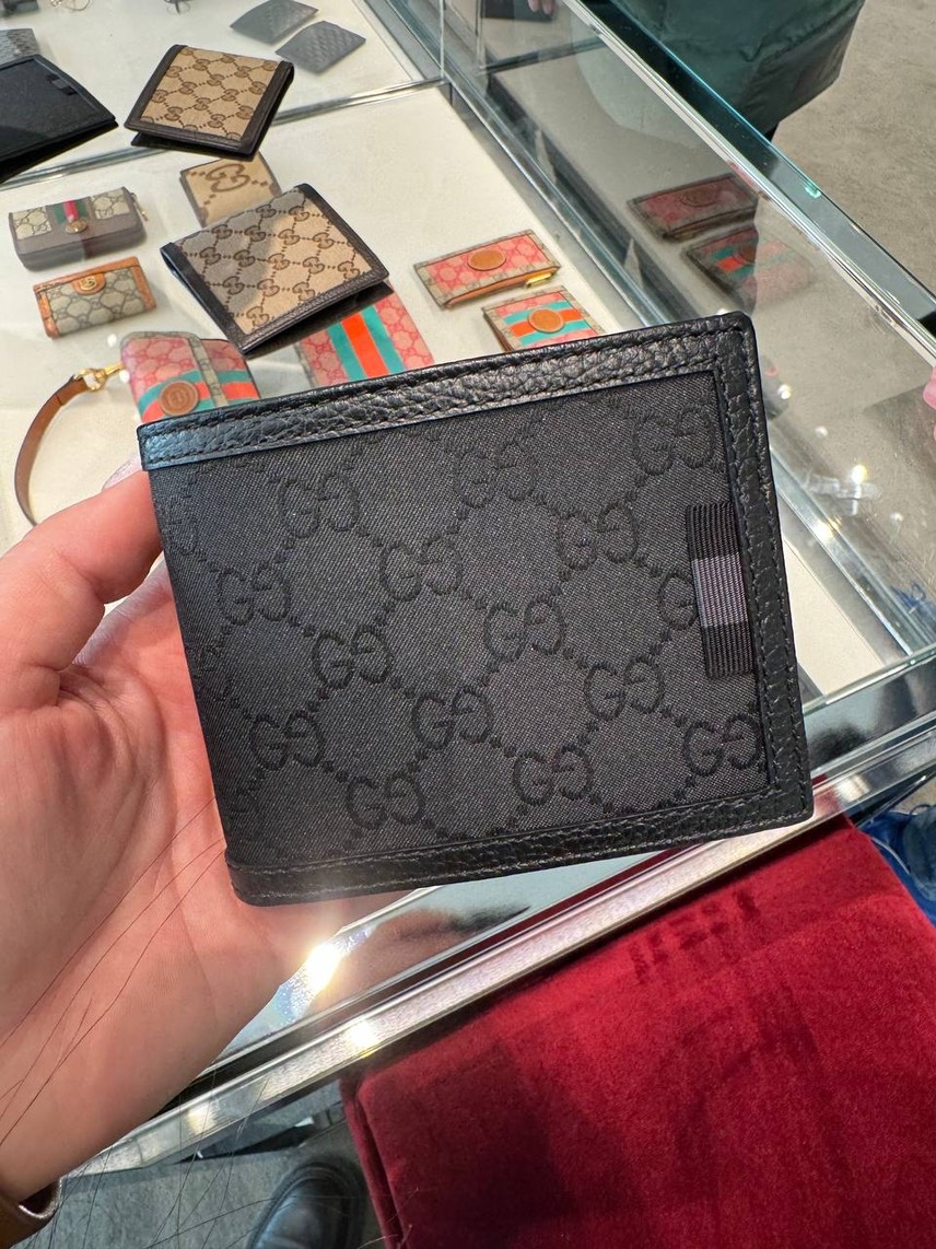 GUCCI Wallets and small leather goods front view - Men's luxury Accessories