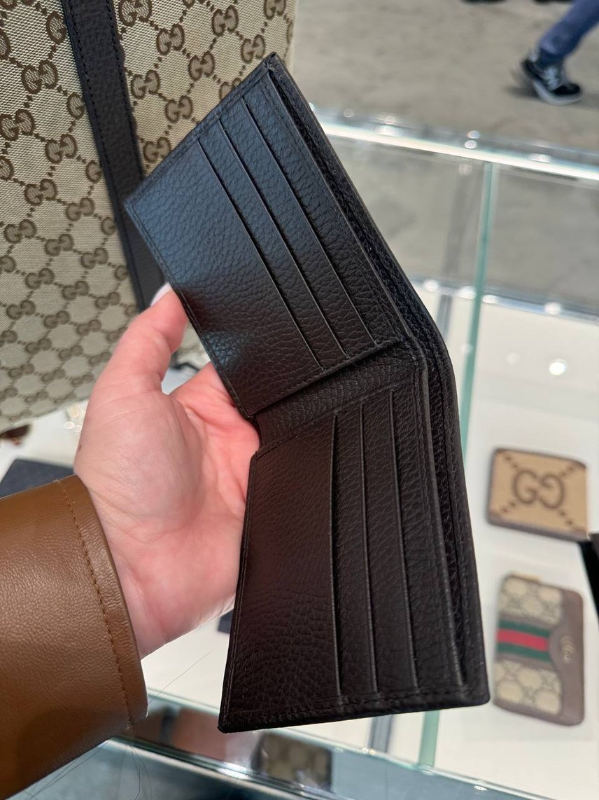 GUCCI Wallets and small leather goods side view - Men's luxury Accessories