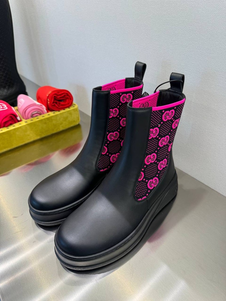 GUCCI Boots front view - Women's luxury Shoes