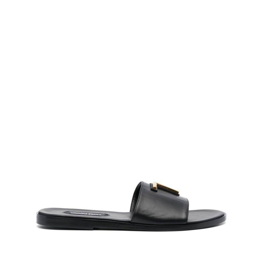 TOM FORD Slides side view - Men's luxury Shoes