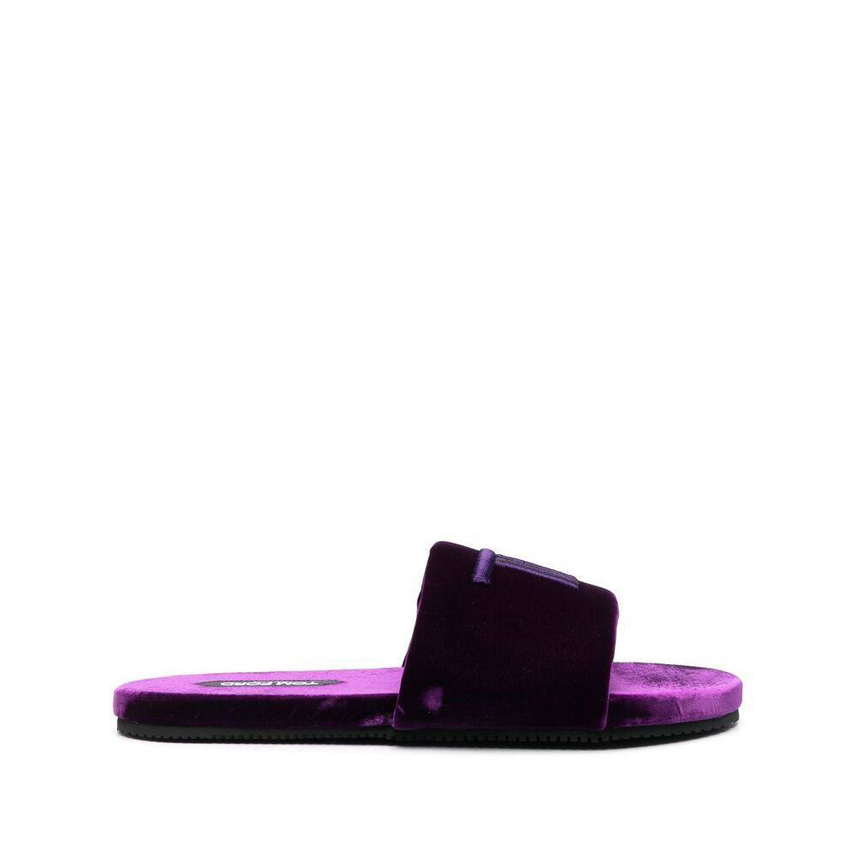 TOM FORD Slides side view - Men's luxury Shoes