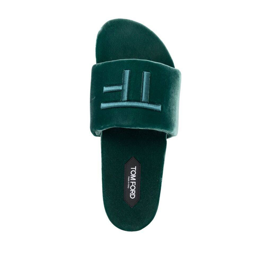 TOM FORD Slides side view - Men's luxury Shoes