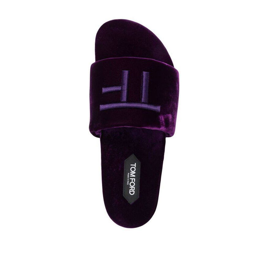 TOM FORD Slides side view - Men's luxury Shoes