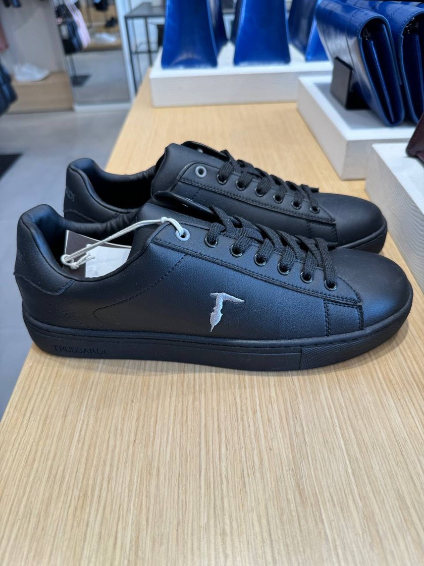 TRUSSARDI Sneakers side view - Men's luxury Shoes