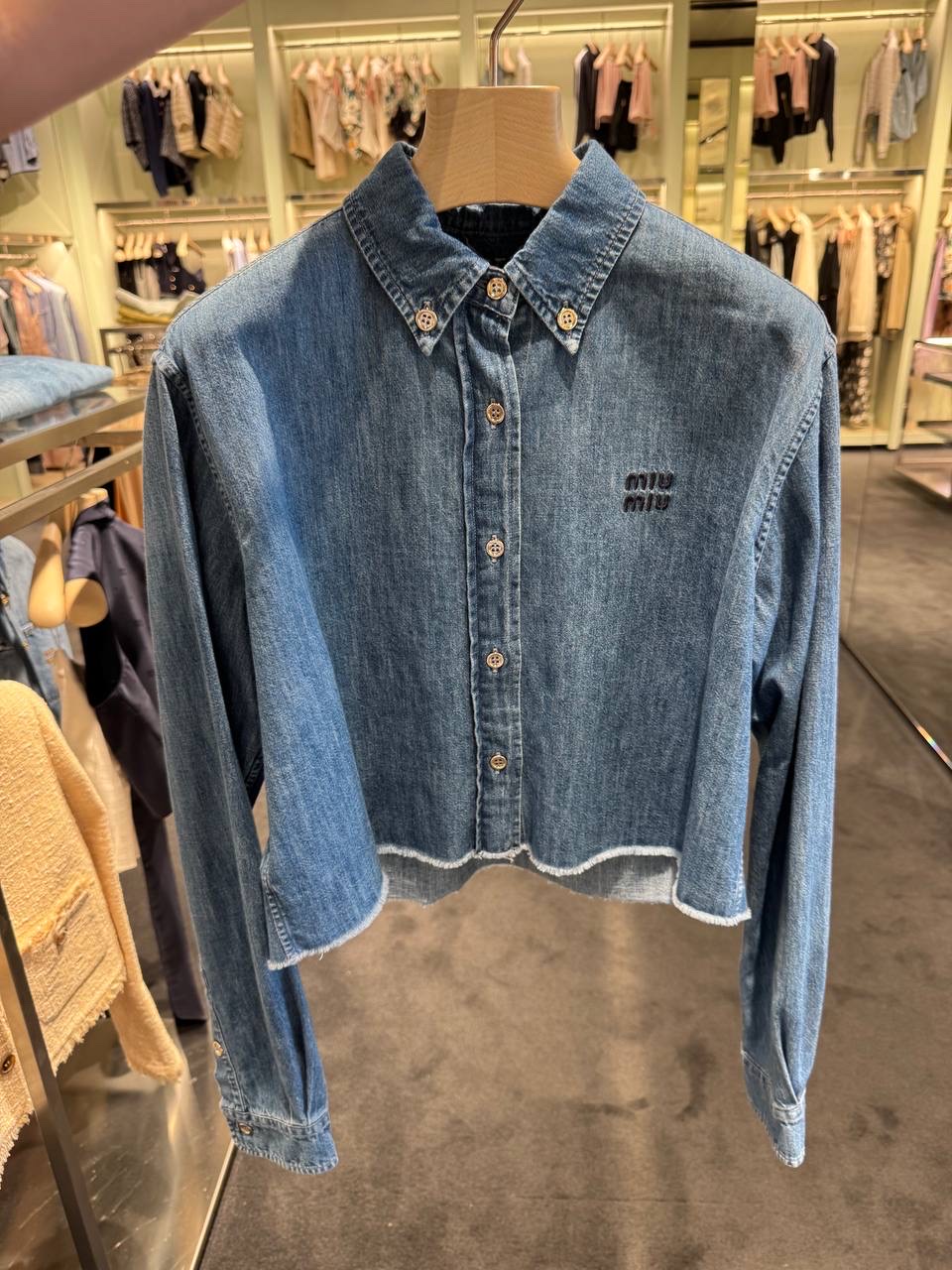 MIU MIU Shirts front view - Women's luxury Clothes