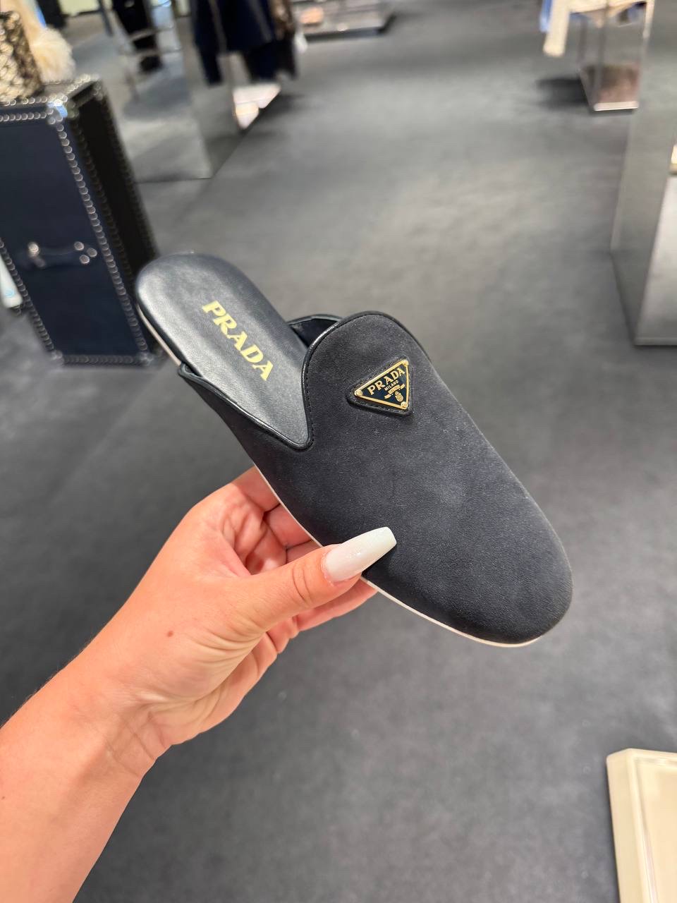 PRADA Mules front view - Women's luxury Shoes
