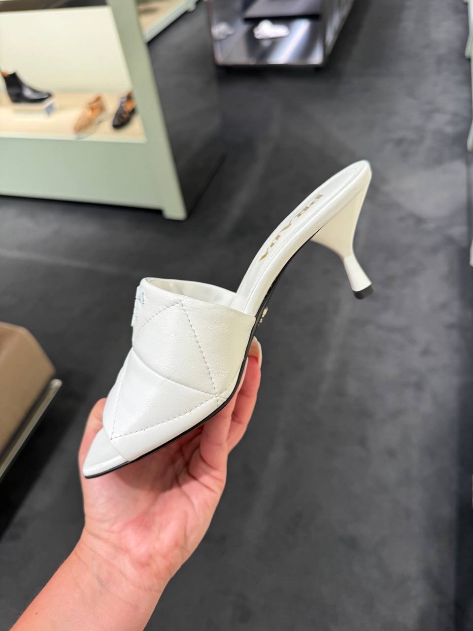 PRADA Sandals side view - Women's luxury Shoes