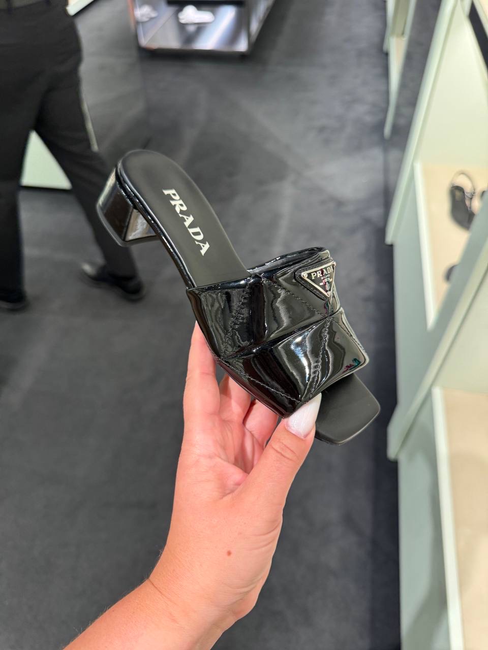 PRADA Sandals front view - Women's luxury Shoes