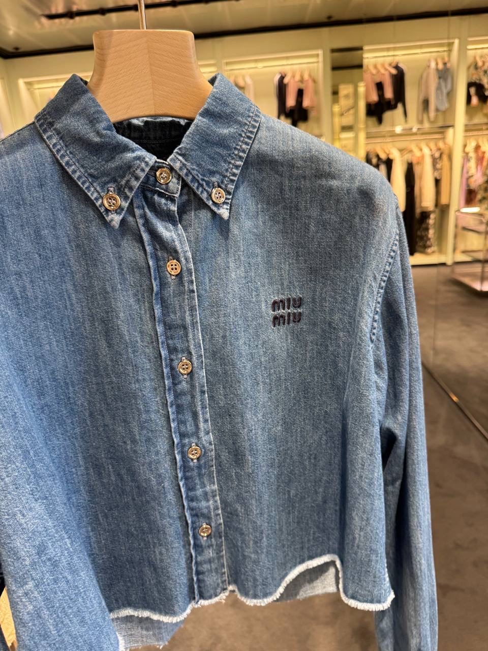 MIU MIU Shirts side view - Women's luxury Clothes