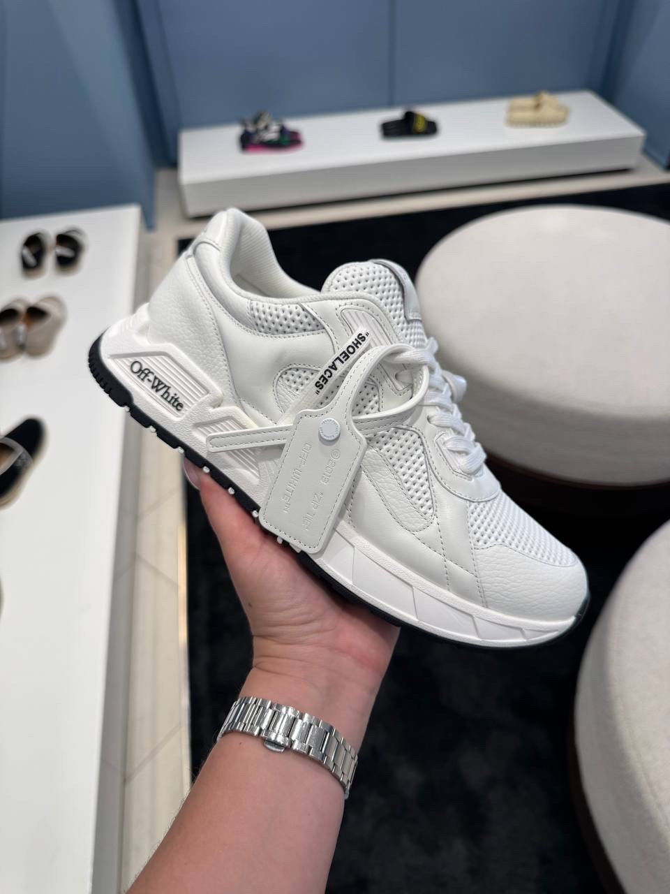 OFF-WHITE Sneakers front view - Men's luxury Shoes