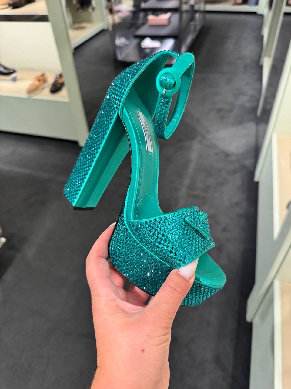 PRADA Sandals front view - Women's luxury Shoes