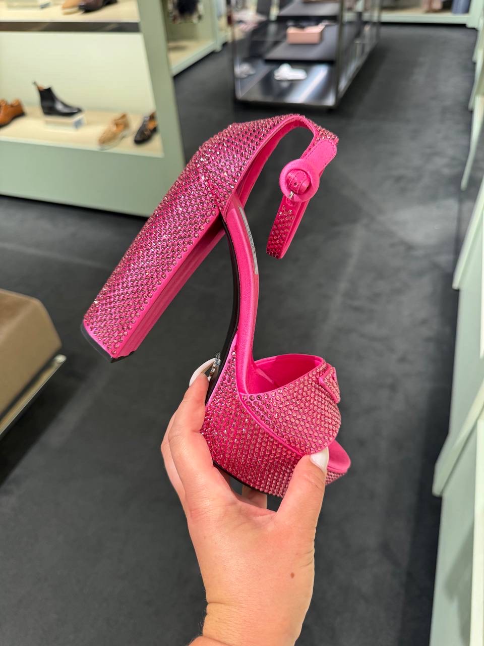 PRADA Sandals front view - Women's luxury Shoes
