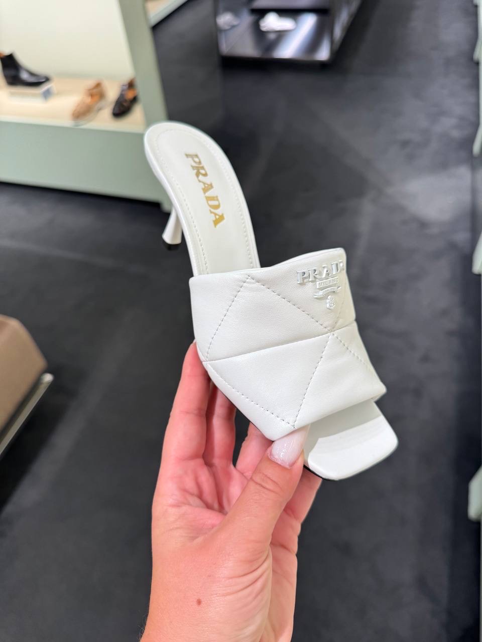 PRADA Sandals front view - Women's luxury Shoes