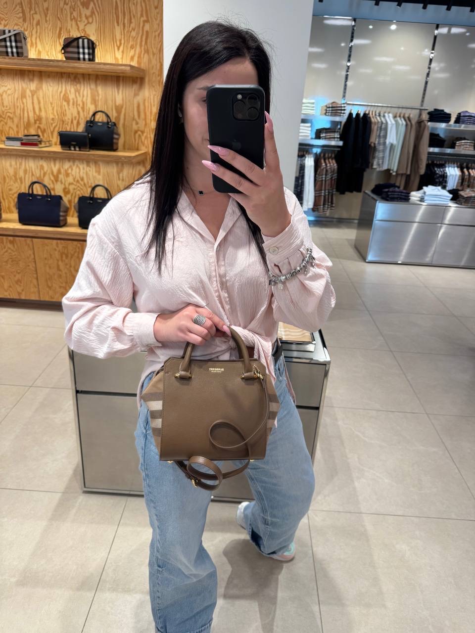 BURBERRY Crossbody bags side view - Women's luxury Bags
