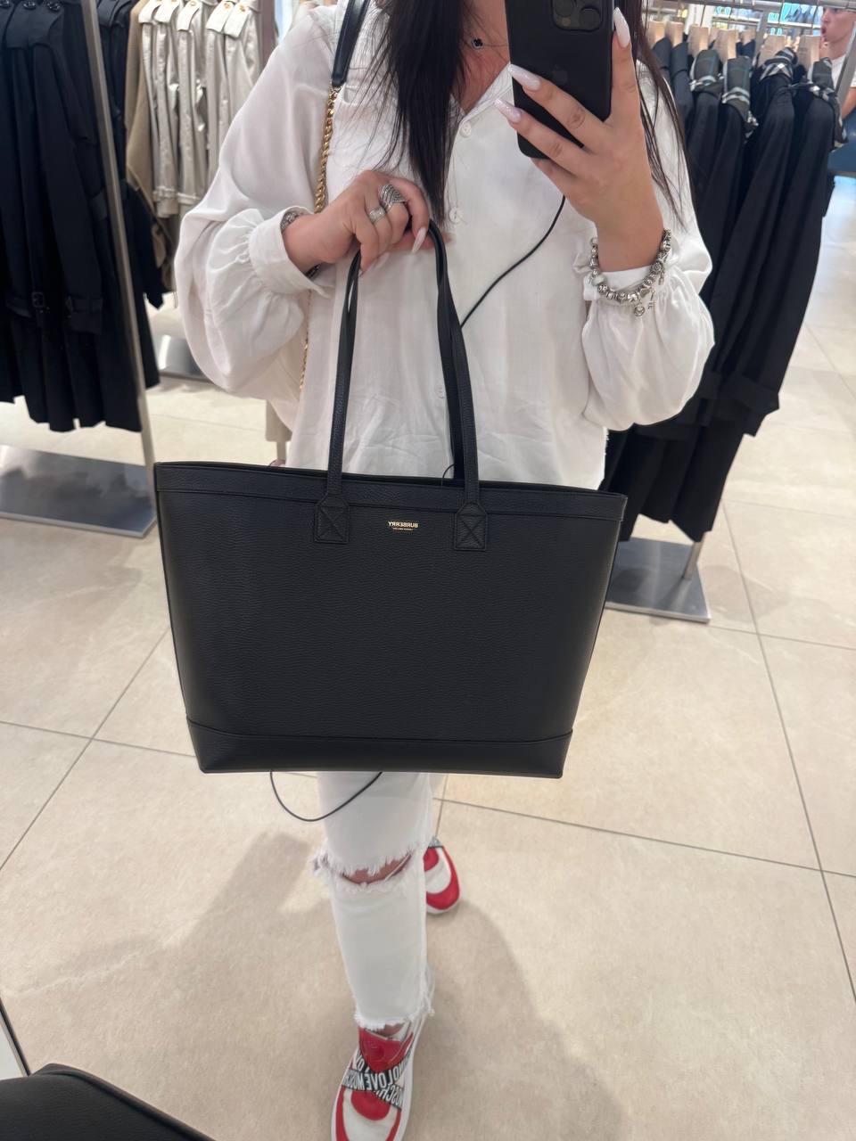 BURBERRY Totes side view - Women's luxury Bags