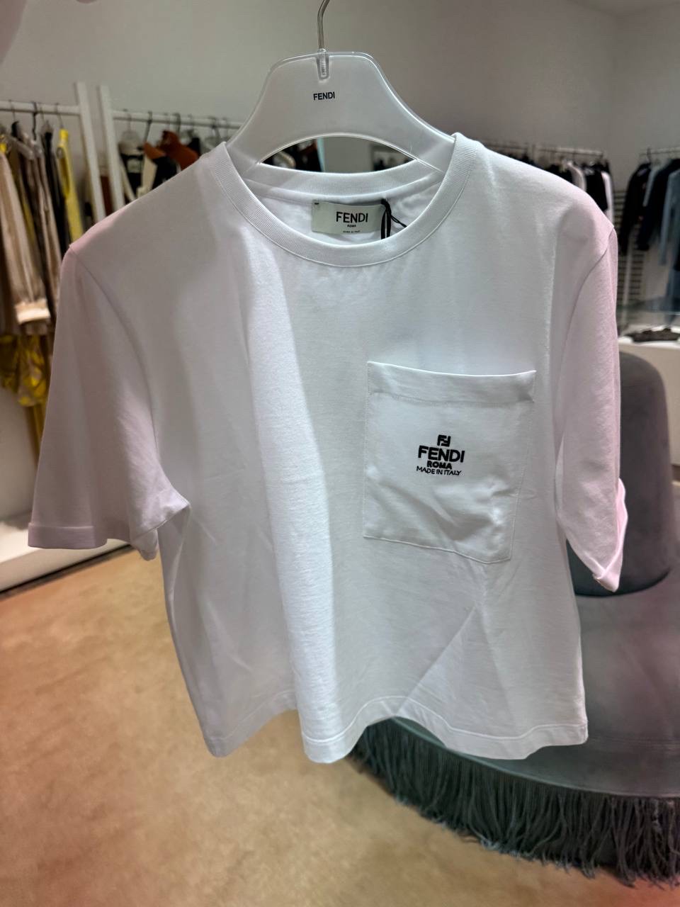 FENDI T-shirt and Polo front view - Women's luxury Clothes