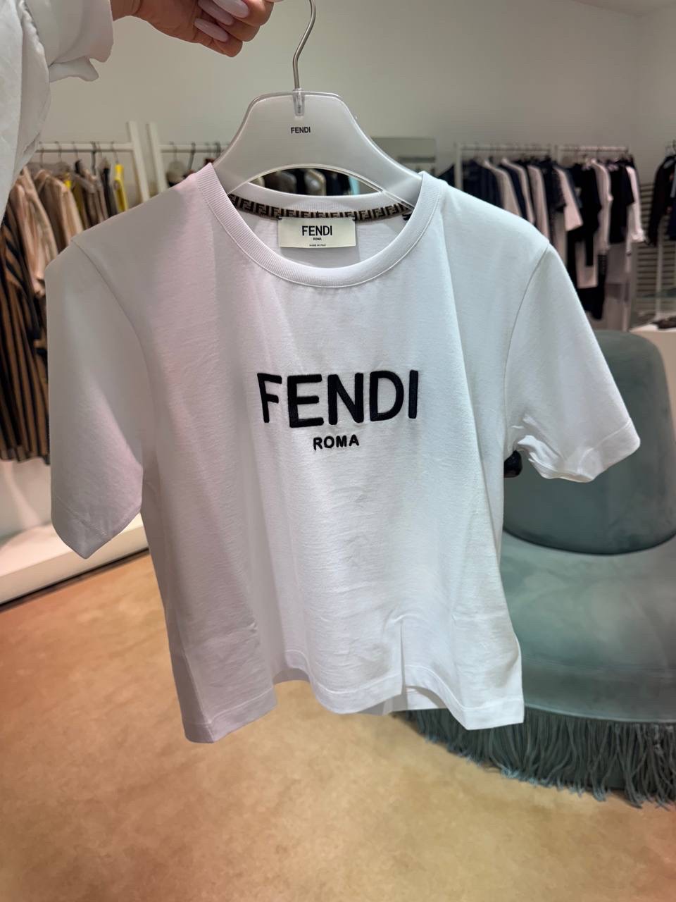 FENDI T-shirt and Polo front view - Women's luxury Clothes