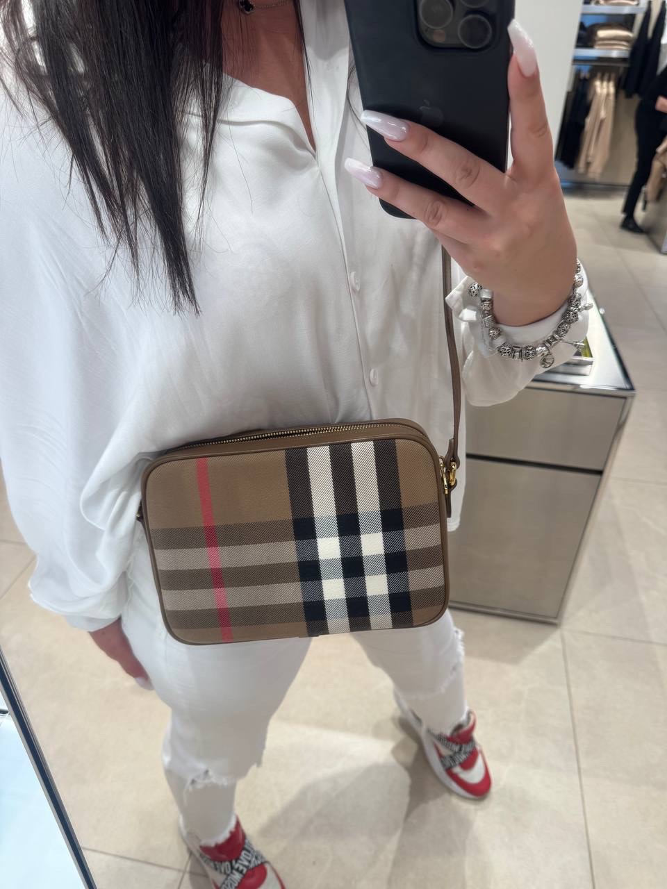 BURBERRY Crossbody bags side view - Women's luxury Bags