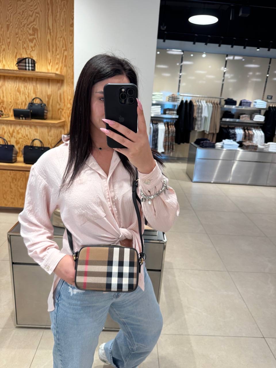 BURBERRY Crossbody bags side view - Women's luxury Bags