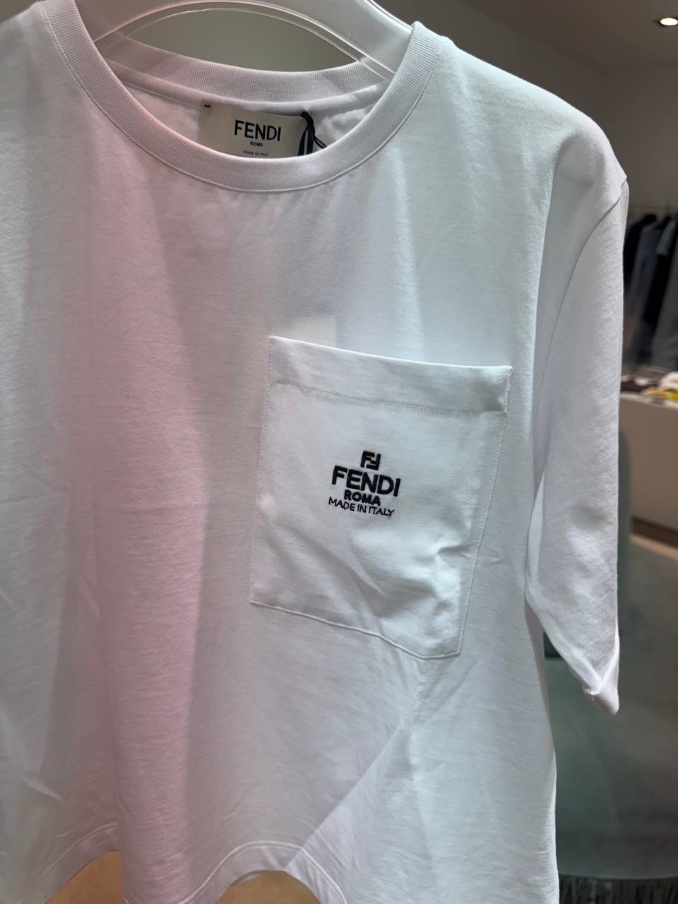 FENDI T-shirt and Polo side view - Women's luxury Clothes