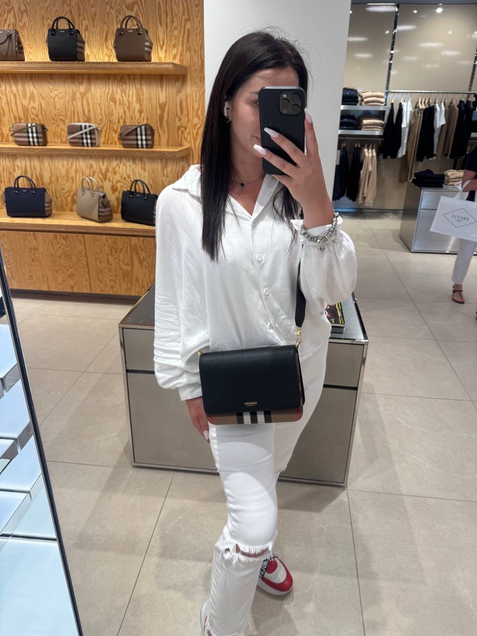 BURBERRY Crossbody bags side view - Women's luxury Bags