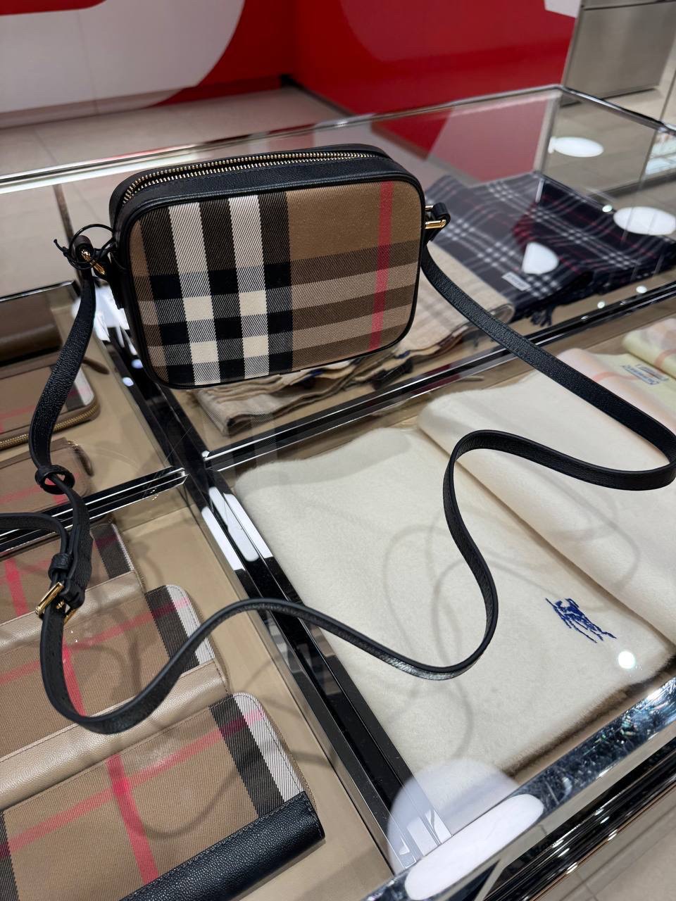 BURBERRY Crossbody bags side view - Women's luxury Bags